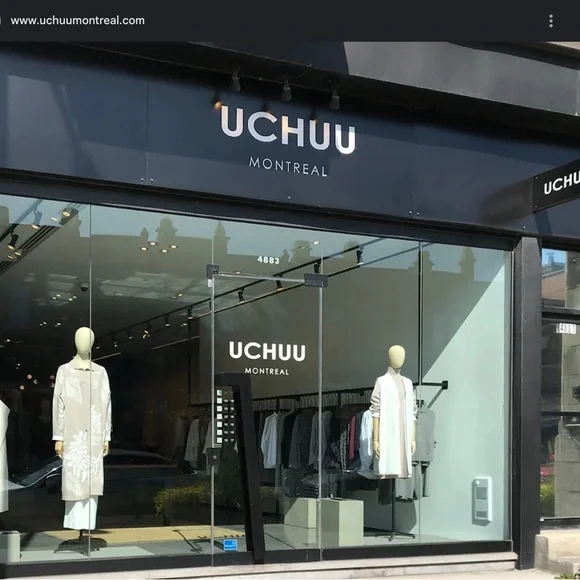 UCHUU Montreal Sparkling Beige Sequin Belted Coat - Picture 8 of 11